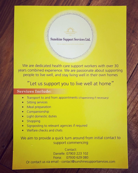 Sunshine Support Services Ltd